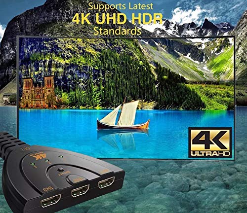 HDMI ʬ�۴� 1080p HDMI ���ش� HDMI ���쥯���� HDMI �ڤ��ؤ� 3����1���� DVD/TV/PC/�����ൡ�ʤɤ��б�
