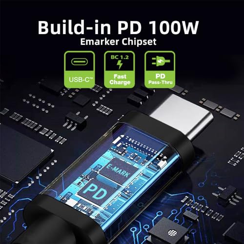 Cablecc USB-C 100W 20V入力からDC 4.5*3.0mm PD電源 65W出力充電ケーブル QC PD Type-C対応 H nicobest-10040613 nicobeststore サンプル画像3