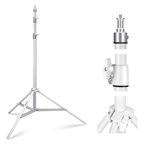 Other - NEEWER 写真用ライトスタンド 87-200cm 高耐久 スプリング式アルミ三脚スタンド 大口径Φ28mmチューブ付き リングライト/LED