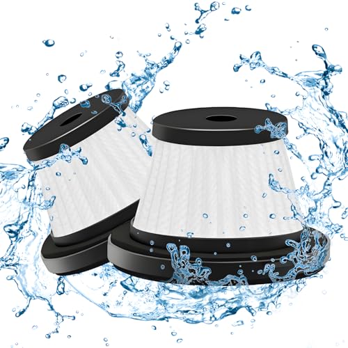 ハンディクリーナー フィルター 2個入り toauo傘下のすべての車載掃除機に適用され 117 2025、交換に使用されます