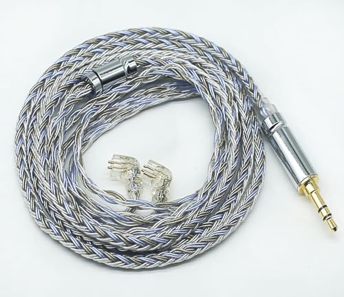 乐天商城 - JSHiFi-WarriorQDC3.5mmリケーブル 16芯銀メッキ ケーブル 3.5mmイヤホンアップグレードケーブル QDCイヤフォン交換