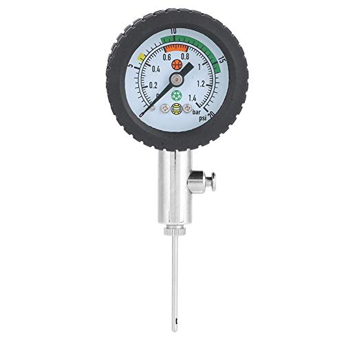 ボール圧力計 ボール用 高精度 操作簡単 ラグビー/サッカー/バレーボール/バスケットボール 内圧計 エ..