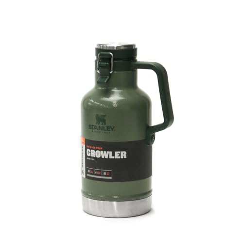 スタンレー（STANLEY） 水筒 ステンレスボトル 保冷専用 クラシック真空グロウラー 1.9L 10-01941-145 （グリーン/FF）