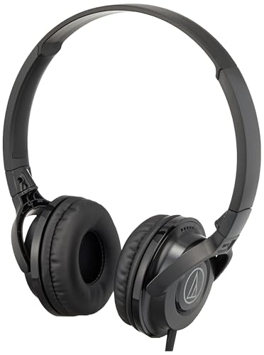 オーディオテクニカ ATH-S100 BK ヘッドホン 有線 STREET MONITORING DJ ポータブル オンイヤーヘッドホン ブラッ