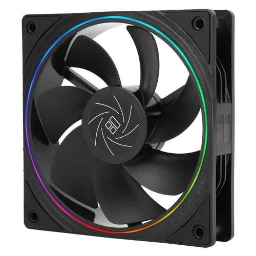 NEC - Thermalright TL-S12R 120 mmCPU放熱-性能レベルファンと細絞りARGB、PWMインテリジェント温度制御、23.2デシ