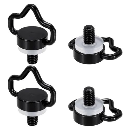 Other - PATIKIL 1/4インチステンレススチールDリングネジ、4個のリングカメラネジ固定ネジ、三脚DSLRカメラショルダーストラップリストストラッ