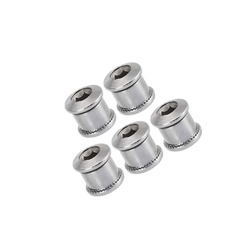 BULLSPANN 自転車 チェーンリングボルト ナットチェーンリングナット自転車用 8.5mm ロードバイク マウンテンバイク 5個入り シル