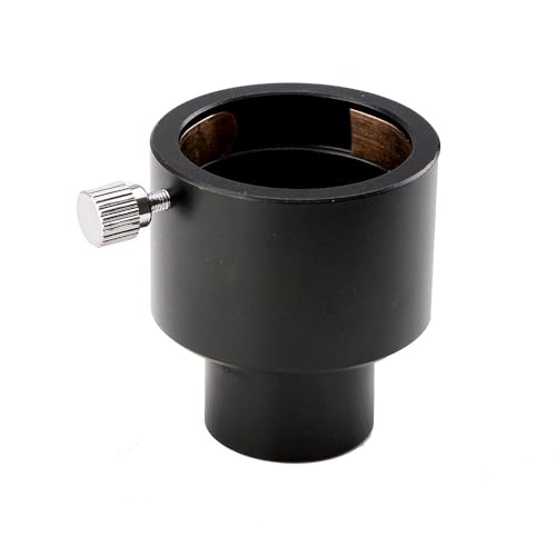 ANQILAFU 0.965インチ → 1.25インチ 望遠鏡アイピースアダプター ? 高精度 CNC加工・真鍮製保護リング..