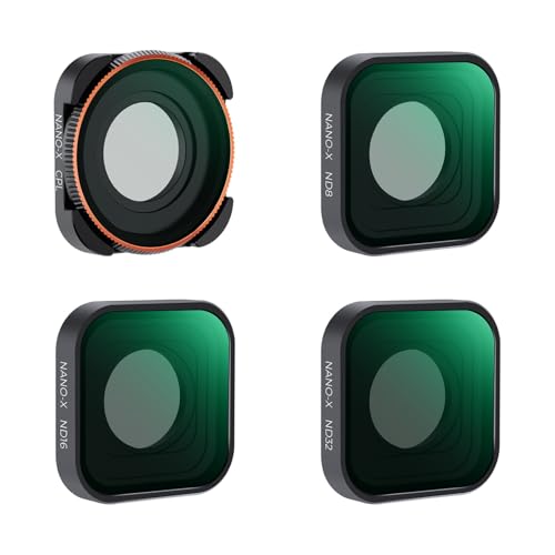 Lens Filters - K&F Concept Go Pro 13/12/11/10/9用 ND&CPLフィルターセット ND8+ND16+ND32+CPL 減光フィル