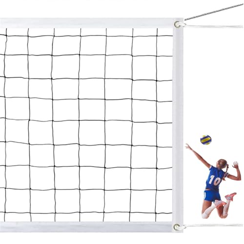 サムコス ビーチバレーボールネット 屋外 インドア 練習用ネット 950x100cm バレーボール練習ネット アウトドア ビーチ/プール/裏庭/