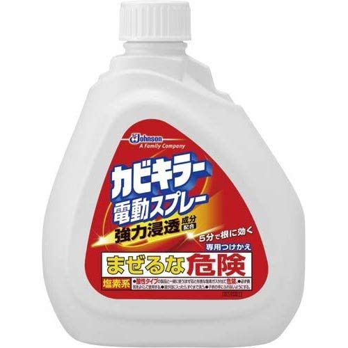 ジョンソン カビキラー電動スプレー 付替 750g×4本