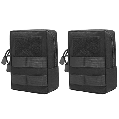 Pouch - Azarxis Molleポーチ ミニ 小物入り DECポーチ ユーティリティポーチ タクティカル モールシステム ウエストポーチ サバゲ—ポー