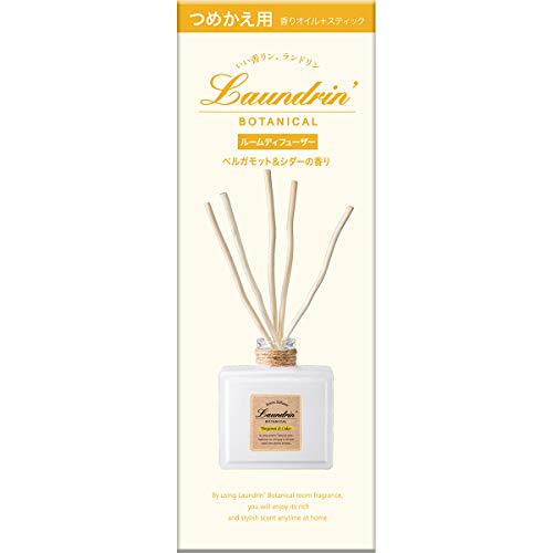 樂天商城 - Laundrin'ランドリン Laundrin ' ボタニカル ルームディフューザー ベルガモット&シダー 詰め替え 80ml