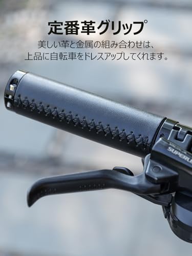 CXWXC 自転車 グリップ レザー ベタベタ...の紹介画像2