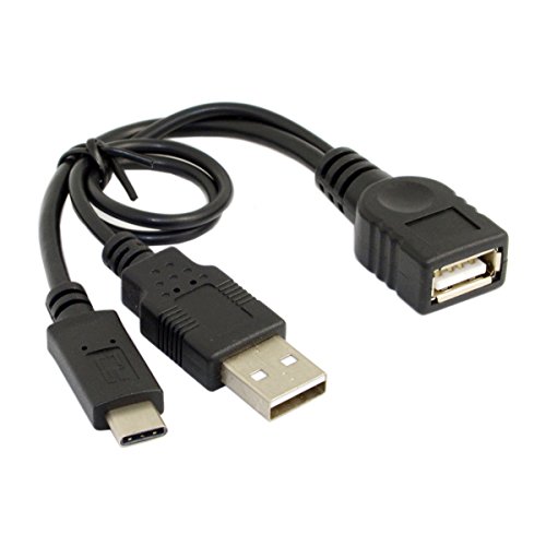 Cablecc USB-C Type-C USB 3.1 - USB 2.0 メス OTG データケーブル 携帯電話 Pro用...