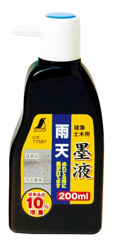 シンワ測定Shinwa Sokutei 雨天墨液 200ml 77587