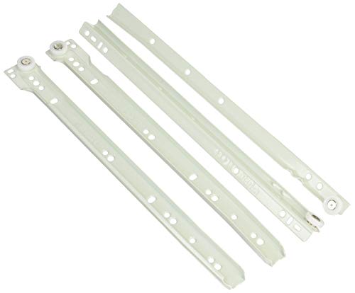 Rakuten - アイワ スライドレール ローラータイプ底付 350mm 左右1セット入り AP-1102W