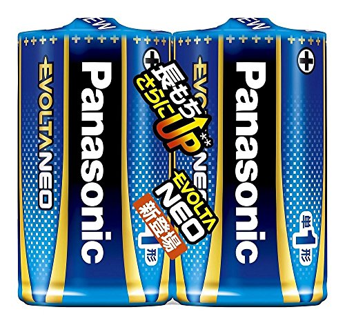 （まとめ買い） パナソニック エボルタNEO単1形 アルカリ乾電池 2本シュリンクパック LR20NJ/2SE ×3