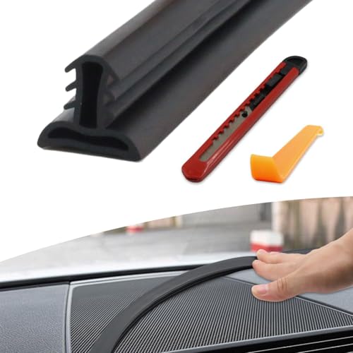 KKLM ダッシュボード用 静音 防止テープダッシュボード振動防止テープ フロントガラス用 防音防塵シール 気密性向上 低振動設計 取付工具付属