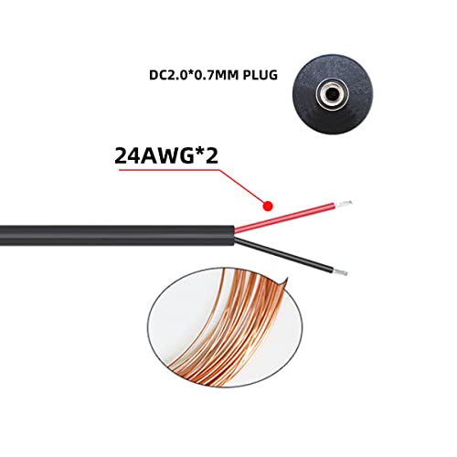 CYケーブル USB2.0 Aタイプオス - 2.5 x 0.7mm DC 5V 電源プラグ バレル ストレートコネクタ 充電ケーブル nicobest-10044919 nicobeststore サンプル画像3