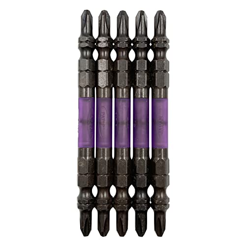 乐天商城 - アネックスANEX 黒龍靭ビット 両頭 スリム +2×85 5本組 ABRS5-2085