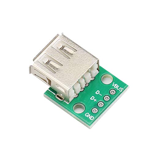 KKHMF 20�� USB ������A �᥹�����å� �֥쥤�������ȥܡ��� 4P�����ץ����ͥ��� 2.54mm ��������ץ��� DIY ���� ��