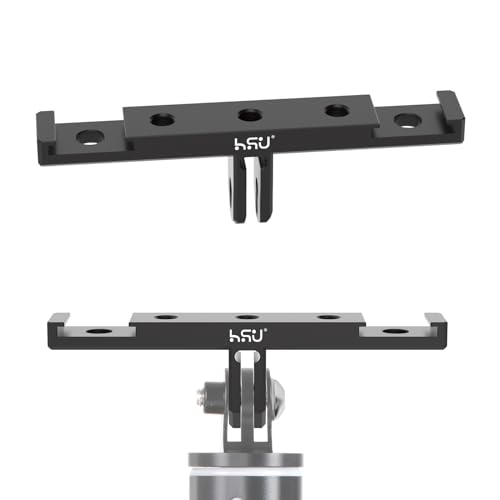 Rakuten - Gopro ダブルアダプター マウント アルミ製 デュアル マウント アクションカメラ アクセサリー 長さ97mm