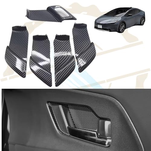 DodoxDIY 適用新型プリウス60系アクセサリー ドアハンドルパネルカバーガーニッシュ ZVW60 ZVW65 MXWH60 MXWH65