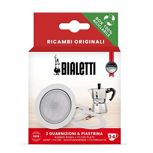 Bialetti�ӥ���åƥ� ���ڥ��ѡ��� �������å�3�Ĥȥץ졼��1���դ� Moka Express��Fiammetta��Break��Happ