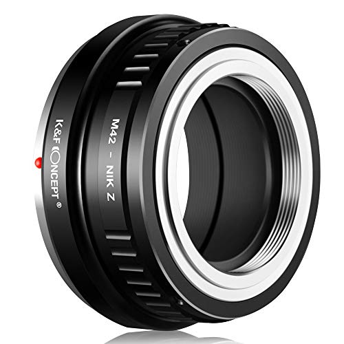 K&F CONCEPT �᡼����ľ��Ź M42���- Nikon�б� Z����� �ޥ���ȥ����ץ��� M42 �˥����б�Z �ޥ�����Ѵ������ץ�