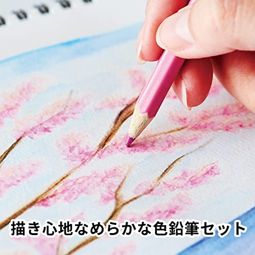 ファーバーカステル 油性 色鉛筆 平缶 60色セット TFC-CP/60C レッド