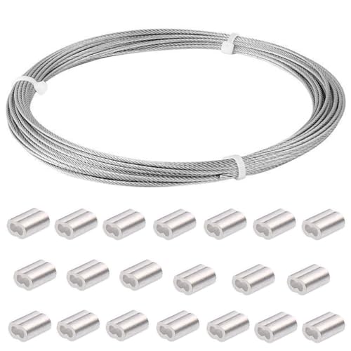 乐天商城 - YFFSFDC ワイヤーロープ ワイヤー ステンレス ステンレスワイヤー 直径1.5mm 7×7構造 長さ10M 物干しロープ ステンレスワイヤ