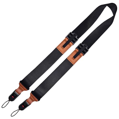 フォルイ カメラストラップ 幅35mm 長さクイック調整 耐摩耗性 一眼レフ/ミラーレス対応 おしゃれ デジ..