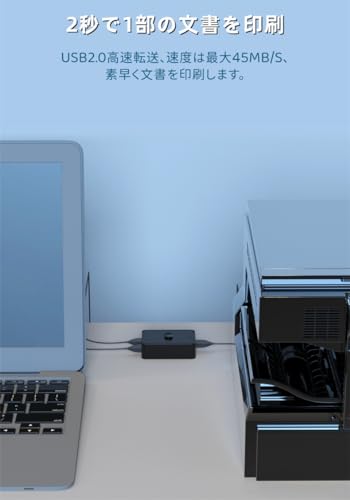 YFFSFDC USB2.0�����å����쥯���� USB KVM�����å��㥢���ץ� ������USB��ͭ�����å� 2����1����/ 1����2���� USB