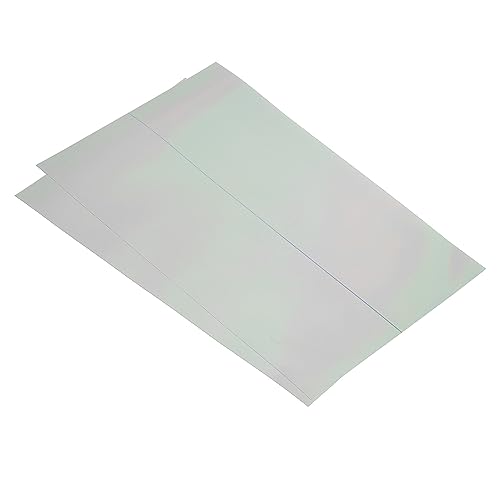 PATIKIL 20x30 cm 偏光フィルムシート 2個 粘着型偏光板 直線偏光フィルター スク...
