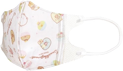 スケーターSkater 不織布 立体 マスク 25枚 箱入り 2-3才 すみっコぐらし おかし屋さん 子供用 増量 三..