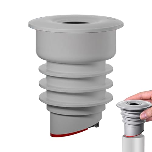 PAVIKE排水口カバー5.2*6.8cm防臭キャップ 下水道消臭カバー 防臭、防虫、詰まり防止、洗濯機の排水溝、流し台の排水溝、モップシンクの