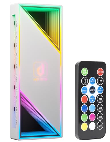 upHere ファンコントローラー ARGB 9PWMポート+9ARGBポート インフィニティミラー PCケースファン増設..