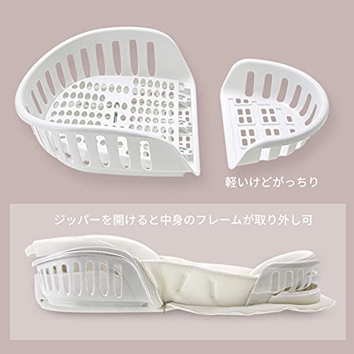 ベビーアムール Bebamour ベビーベッド 折りたたみ式 ベッドインベッド 添い寝 簡易ベッド 新生児 携帯型ベビーベッド 通気性 高さ調整 [3]