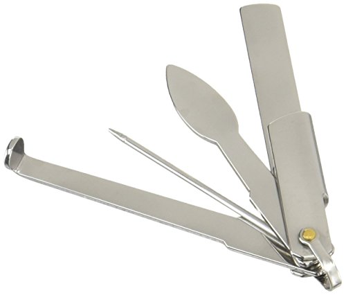 シルバー/約:全長/55mm、タンパーの幅/7mm/#77342・サイズ約:全長/55mm、タンパーの幅/7mm・本体重量:13g・素材・材質:ステンレス・原産国:中国煙管専用に開発したコンパニオン。タンパー、ピック、スプーンを備える