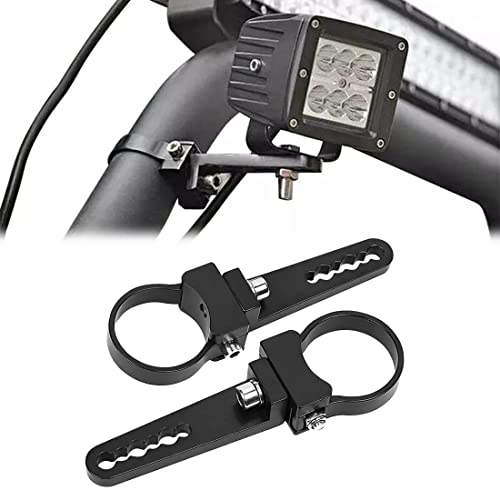 CLOWICSR2個セットΦ43±2mm対応 車 バイク 作業灯 ワークライト フォグランプ 取り付け 用 ブラケット ステー パイプバンパー