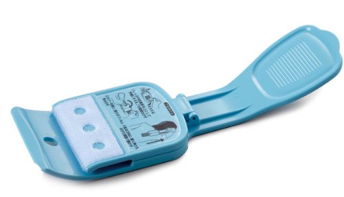 乐天商城 - 背中など貼りにくい部分にもひとりで湿布が貼れるプレート スマイルキッズ しっぷ貼り ひとりでペッタンコ ミニ ブルー ASH-11BL