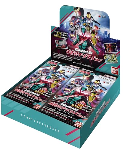 バンダイBANDAI スクラッチカードダス 仮面ライダーシリーズVol.1（BOX20個入り）（初回購入特典：カー..