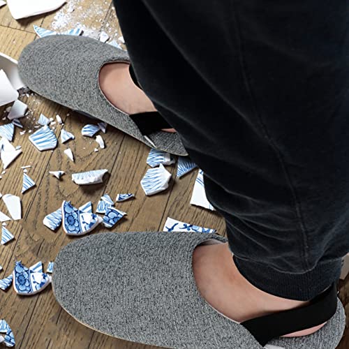 山善 スリッパ 室内 L ストロングスリッパ 防災 ルームシューズ 釘を通さない 防災士監修 地震対策 外..