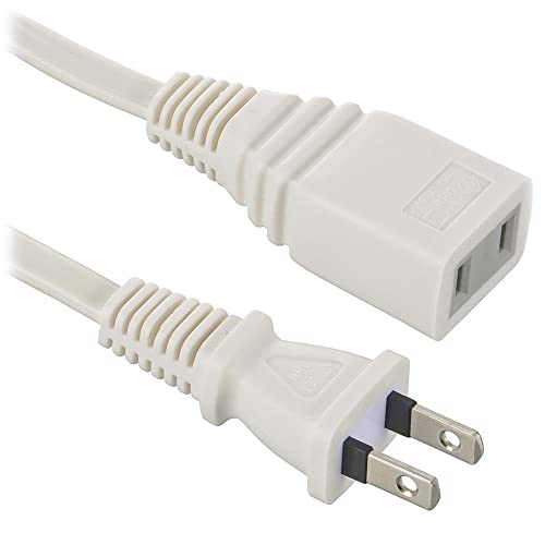 オーム電機 延長コード 屋内用 電源タップ 1個口 2m ストレートプラグ ホワイト HS-T12EDLP22 00-1556 ..