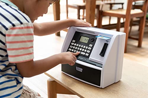 マイATMバンク ブラック KTAT-010B 貯金箱 自動 おもしろ 音声付きで本物のATMそっくり LITHON ライソン 2