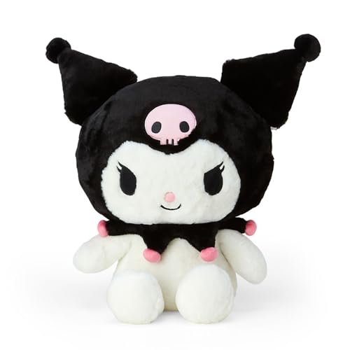 乐天商城 - サンリオSANRIO サンリオ ぬいぐるみLL クロミ クロミちゃん kuromi 50×42×30cm スタンダードドール キャラクター 23