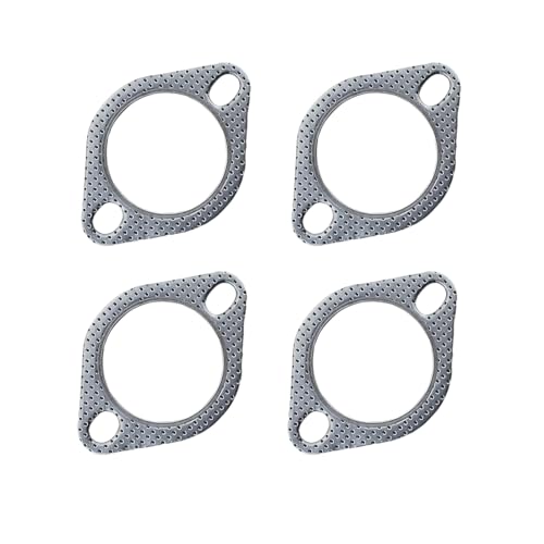 MAEXUS マフラーガスケット 51mmx2mm エンジンカバー対応 セラミックコーティング ターボガスケット フランジガスケット 排気ガスケ