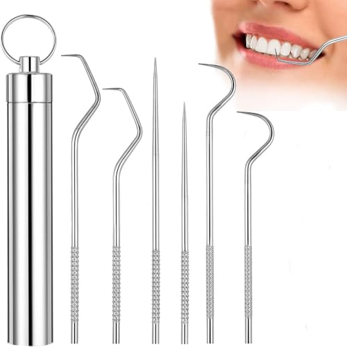 爪楊枝 チタン 1個入り つまようじ6本付き 爪楊枝ケース 綿棒ケース つまようじケース 3種類の形状 防..