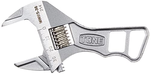 トネTONE ショートモンキレンチ目盛付 MWRS-36 全長140mm